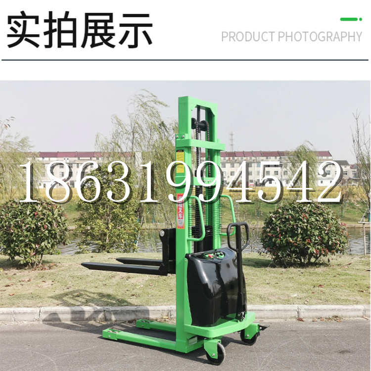 宾阳县电动叉车堆高车液压铲车电瓶1吨2吨站驾步行式小型全自动叉车